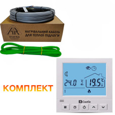 Теплый пол Arnold Rak Standart кабель под плитку 6101-15 EC 135 Вт. (0,6-1,0 м2)