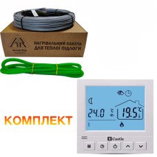 Теплый пол Arnold Rak Standart кабель под плитку 6101-15 EC 135 Вт. (0,6-1,0 м2)