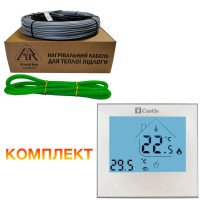 Теплый пол Arnold Rak Standart кабель под плитку 6104-15 EC 345 Вт. (1,7-2,6 м2)