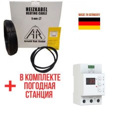 Тепла підлога Arnold Rak Premium гріючий кабель зовнішній 6102-30 375 Вт. (12 м)