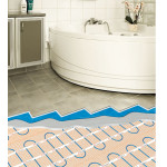 Теплый пол в ванной