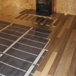 Теплый пол для деревянных домов