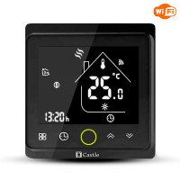 Терморегулятор сенсорный для теплого пола Castle AC-603 VAB WiFi Терморегулятор сенсорный для теплого пола Castle AC-603 VAB WiFi