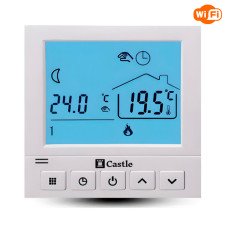 Терморегулятор программируемый для котлов отопления Castle АС819G WI-FI