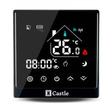 Терморегулятор програмований Castle АС8400H Чорний