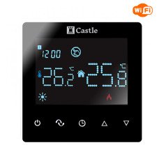 Терморегулятор програмований з WI-FI Castle АС606H Чорний