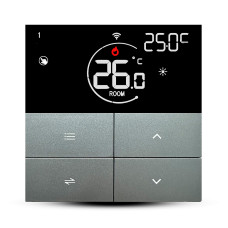 Терморегулятор программируемый для теплого пола Castle АС630H Серый