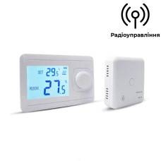 Терморегулятор програмованний з радіоканалом для опалювальних котлів Castle АС8048G-RF