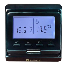Терморегулятор для теплого пола Castle E51Black