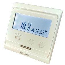 Терморегулятор с экраном для теплої підлоги Castle E 31.116