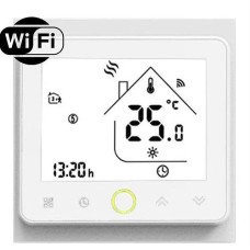 Терморегулятор сенсорный Castle TWE02 White WiFi