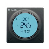 Терморегулятор программируемый для теплого пола Castle АС829H Графит Терморегулятор программируемый для теплого пола Castle АС829H Графит