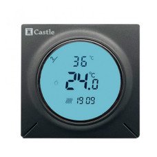 Терморегулятор программируемый Castle АС829H Графит