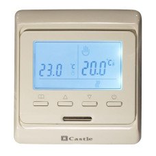 Терморегулятор для теплої підлоги Castle E51 Ivory