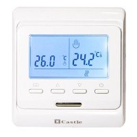 Терморегулятор для теплого пола Castle E51 Терморегулятор для теплого пола Castle E51