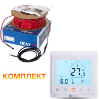 Теплый пол Deviflex Нагревательный кабель 10T 920 Вт 90м Теплый пол Deviflex Нагревательный кабель 10T 920 Вт 90м
