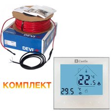 Тепла підлога Deviflex Нагрівальний кабель 10T 240 Вт 25м