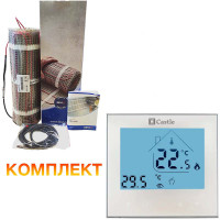 Теплый пол DEVIcomfort нагревательный мат под плитку 150T (DTIR-150) 1 м2 150 Вт