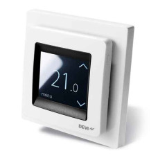 Терморегулятор сенсорный для теплого пола DEVIreg Touch White