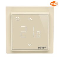 Терморегулятор сенсорный для теплого пола DEVIreg Smart Pure Ivory