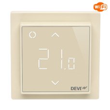 Терморегулятор сенсорний для теплої підлоги DEVIreg Smart Pure Ivory
