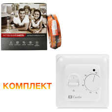 Теплый пол Daewoo Enerpia кабель под стяжку UT-20 200 Вт 10м (1.2 м2)