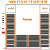Daewoo Enerpia Нагревательная пленка инфракрасная EP305 1м.п. (50 см) отрезная