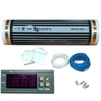 Теплый пол пленочный инфракрасный Enerpia с терморегулятором SCT-1000 5.0 м2