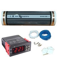 Теплый пол пленочный инфракрасный Enerpia с терморегулятором SCT-1000 5.0 м2