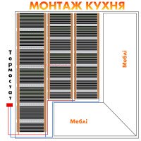 Daewoo Enerpia Нагревательная пленка инфракрасная EP305 1м.п. (50 см) отрезная