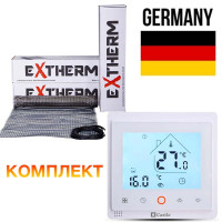 Теплый пол EXTHERM нагревательные маты под плитку ЕТ ЕСО 1440 Вт 8 м2