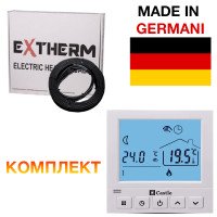 Тепла підлога Extherm Нагрівальний кабель ETC ECO 20 500 Вт. (25 м)