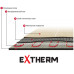 Теплый пол EXTHERM нагревательные маты под плитку ЕТ ЕСО 2340 Вт 13 м2