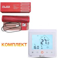 Тепла підлога Flex тонкий нагрівальний мат EHM-175/6 1 050.0 Вт (0,5*12 м)