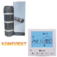 Теплый пол GrayHot тонкий нагревательный мат 571Вт 3.8 м2 Теплый пол GrayHot тонкий нагревательный мат 571Вт 3.8 м2