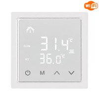 Терморегулятор программируемый для теплого пола с WI-FI MH1828-AW Белый