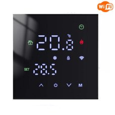 Терморегулятор програмований для теплої підлоги з WI-FI M3H Чорний