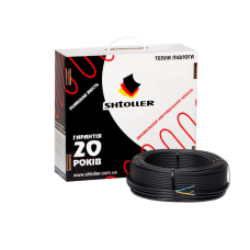 Теплый пол Shtoller нагревательный кабель STK-F20 1000W 50 м