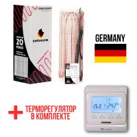 Теплый пол Shtoller маты под плитку STM 240 Вт 1.5 м2 (0,5 х 3 м)