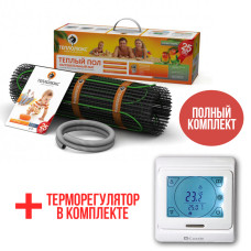 Теплый пол Teploluxe Tropix тонкий нагревательный мат МНН 480Вт 3 м2
