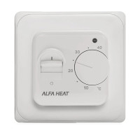 Терморегулятор механический для теплого пола ALFA HEAT MEX