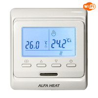 Терморегулятор программируемый для теплого пола ALFA HEAT PRO WI-FI