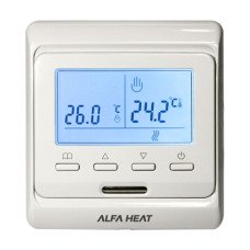 Терморегулятор програмований для теплої підлоги ALFA HEAT PRO