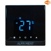 Терморегулятор електронний для теплої підлоги ALFA HEAT SMART WI-FI