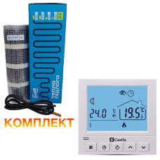 Теплый пол Zubr нагревательный мат 240Вт 1.5 м2