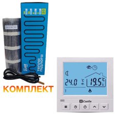 Теплый пол Zubr нагревательный мат 240Вт 1.5 м2