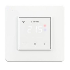 Терморегулятор для теплого пола сенсорный Terneo s белый