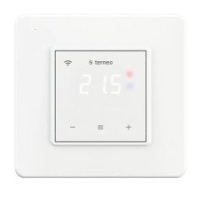Терморегулятор для теплої підлоги сенсорний Terneo s білий