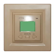 Терморегулятор для теплого пола VEGA 070, слоновая кость