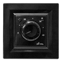 Терморегулятор для теплого пола VEGA 030, черный